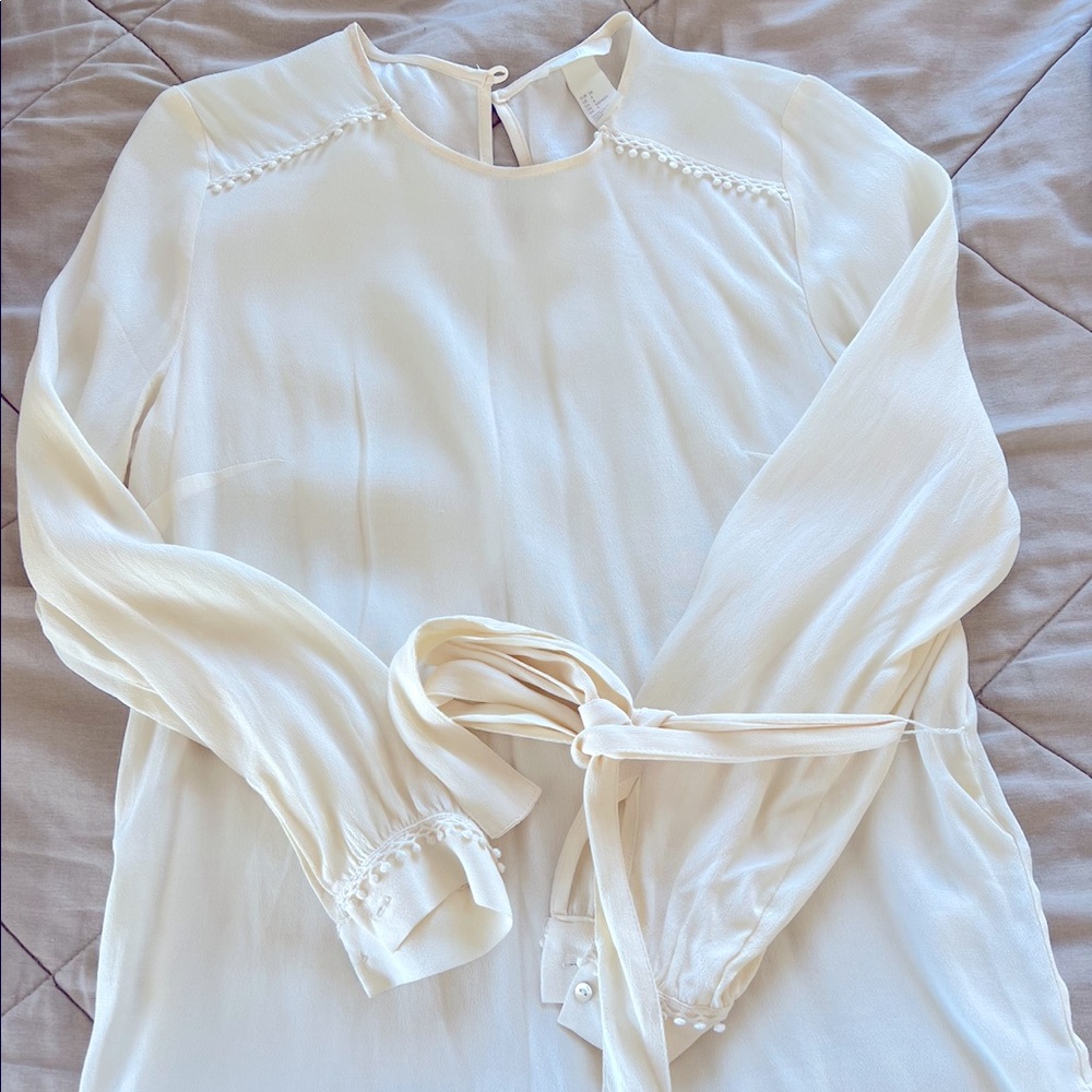 Off White long sleeve shirt